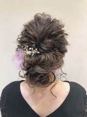 お呼ばれヘアアレンジ☆