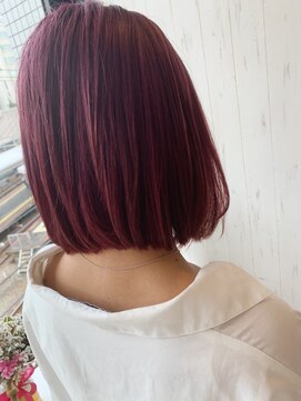 ピクチャー(PICTURE) ピンクパープル/カット/ボブ