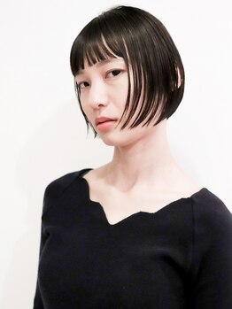 ザ アトリウム ヘア デザイン(the atrium hair design)の写真/顔周り・襟足までキレイに魅せるカットに圧倒―。乾かしただけで自然にキマル☆毎朝のスタイリングも楽々◎