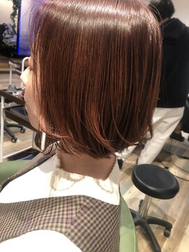 ヘアースパリゾート リアン 燕三条店(Lien) パキッとオレンジ