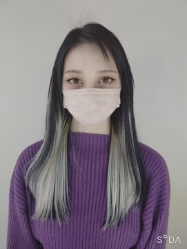 ウィット アンド ラファム Wit &La Famme インナーカラーをエクステで