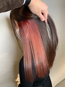 リー 甲子園(Lee) 髪質改善インナーピンクカラー