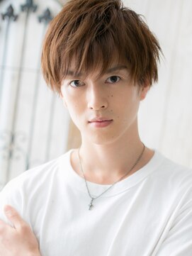 グルーミングサロン バーバー キャッスル 北浦和西口(Grooming salon Barber Castle) ハイトーンカラーの無造作スマートマッシュショートS北浦和