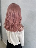 カノンヘアー(Kanon hair) ピンク/ピンクカラー/ハイトーン/ブリーチ/ピンクベージュ