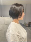 ショートみたいなボブ