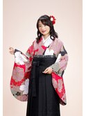 卒業式パック(袴着付+セット+メイク)☆