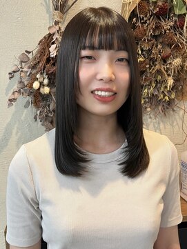 ナチュラルリーフ 仙台駅前店(Natural leaf) 顔まわりレイヤー