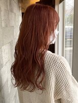 ミルヘアデザイン(mil hair design) ダブルカラーピンクベージュベージュカラーケアブリーチレイヤー