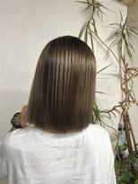 ヴィフ 大船(VIF)&nbsp;前髪/マチルダボブ/ピンクベージュ/インナーグレージュ/