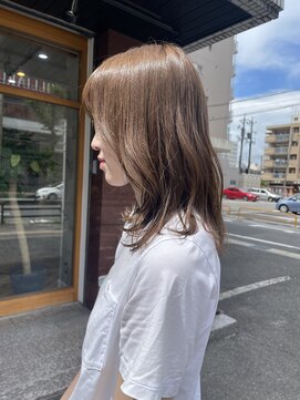 ポートヘアサロン(PORT HAIR SALON) ベージュカラー