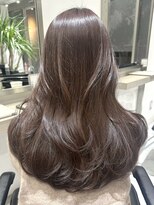 ヨロ 上野(YOLO)&nbsp;ハイライトカラーミルクティーベージュケアブリーチダブルカラー