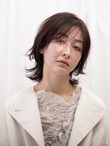 ピークアブー アヴェダ アトレ恵比寿(PEEK-A-BOO AVEDA) ミディアムレイヤーくびれあるナチュラルウルフスタイル