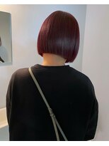 チーカ(chica)&nbsp;ぷつっとbob × cherry red