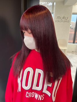 ツキ 横浜店(tuki) インナーカラーケアブリーチイヤリングカラーハイライトレイヤー