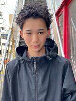 アイズ 海老名(AIZU)&nbsp;スパイキーショート メンズショート 短髪 ベリーショート 眉毛