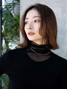 レノラ 本町(LENORA) 20代30代大人かわいいナチュラル暗髪ゆるめパーマヘア