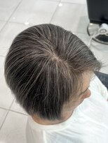 エアー 銀座タワー(AIR)&nbsp;白髪ぼかしハイライト　ショートボブ