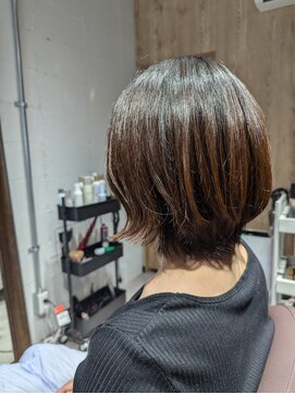 ギア(gear) レイヤーボブショート