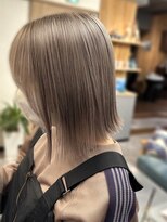 リノショアーズ 日本大通り店(RINOSHORES)&nbsp;20代30代ダブルカラーブリーチ立体感グラデーション透明感カラー