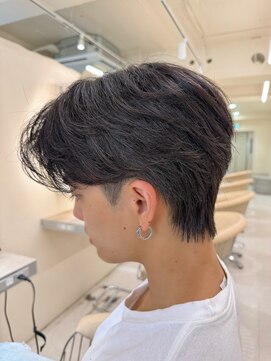 ニコ トウキョウ ヨコハマ(nico) メンズ/センターパート/ニュアンスパーマ