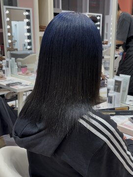 リー 梅田(Lee) ブリーチ1回/ブルーブラック