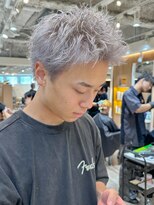 ルースト 渋谷店(ROOST)&nbsp;スパイキーショート×シルバーカラー