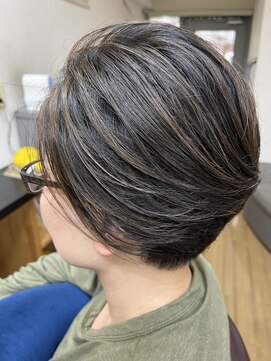 稲月美容室 刈り上ショート