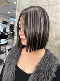 縮毛矯正髪質改善ハイライトレイヤーカット枚方美容室エクステ