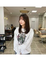 シンス(Since)&nbsp;顔周りカット/レイヤー/フェイスレイヤー/縛っても可愛い/前髪