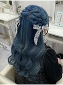 もこもこハーフツイン