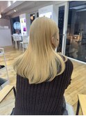 10代20代/ハニーブロンド/抜きっぱなしブリーチ