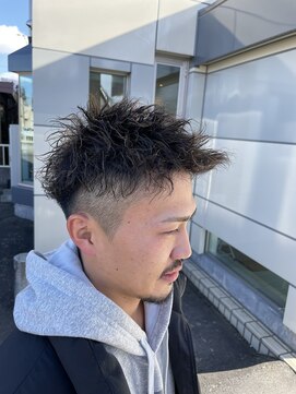 アラカワオム(homme) ショート　ツイストスパイラル