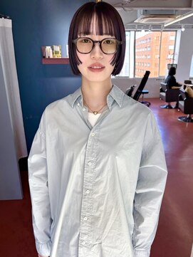 シロ(ciLo) ボブ×step cut