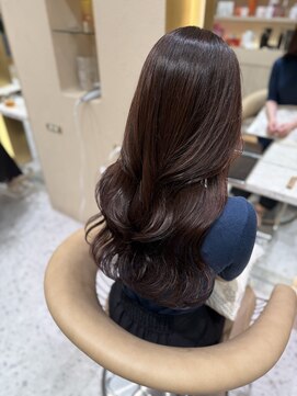 プアメリア 名古屋(Puamelia) チョコレートベージュ/髪質改善/艶カラー/ケアカラー