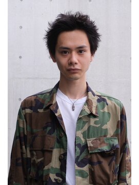 ブークル(boucle) スパイキーショート　メンズショート　パーマ