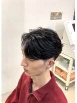 エッジ(EDGE) 大分メンズ毛流れニュアンスフェザーノーマルパーマショート