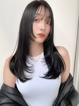 ニューヨークニューヨーク 海老江店(NYNY)の写真/【自然なまとまりに!!最高級オーダーストレートや髪質改善で柔らかい質感[野田/福島]】