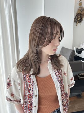 ハク アトリエ(HaKU atelier) シアーベージュ/ベージュカラー/透明感カラー/髪質改善