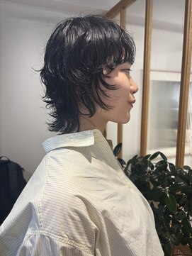 ノック(knock) short wolf perm　／ウルフパーマ／ウルフカット／ウルフ