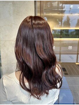 コル アサヒカワ(col asahikawa) ブリーチなしピンクブラウン