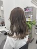 【赤みを抑える透明感カラー】カット+アディクシーカラー