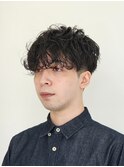ツーブロックマッシュ