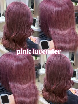 ユーフォリア 新宿店(Euphoria) ピンクラベンダー/ブリーチ1回/ピンク/ラベンダー/ハイトーン
