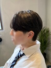 ～GUY's perm～「曲がる縮毛矯正」[松戸駅/メンズ/men's/メンズパーマ/曲がる縮毛矯正/髪質改善]