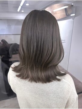 モアナ バイ ヘッドライト 長野駅前店(Moana by HEADLIGHT) Moana長野駅前#くびれヘア#韓国風#グレージュ#トリートメント