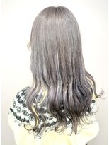 アース 市ヶ谷店(HAIR&MAKE EARTH)&nbsp;20代30代40代◎ハイトーングレージュ韓国風レイヤー