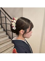 アース 千葉店(HAIR&MAKE EARTH) 卒業式ヘアセット