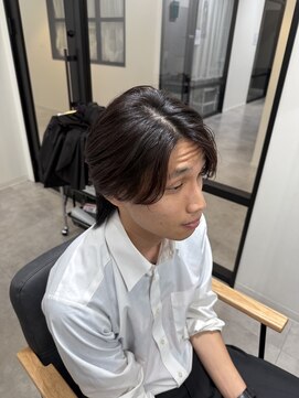 オルカ(ORCA) センターパート/毛流パーマ