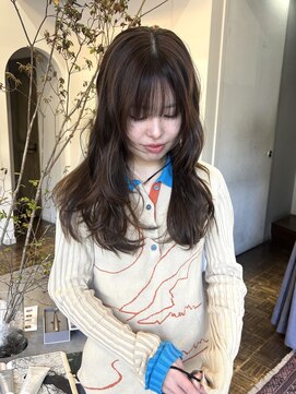 ヘアーアイスカルテット(HAIR ICI QUARTET) ブリーチなしカラー◎ベージュカラーロング夏カラー透明感