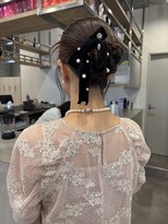 イミ(imi)&nbsp;カチモリヘア/ヘアセット/結婚式参列